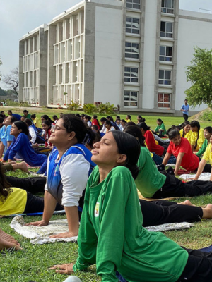 yoga practice sports